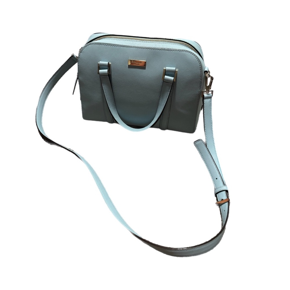 Kate Spade Newbury Lane Grace Blue Satchel Bag